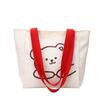 Suministro puntual bolsa de lona bolsa mediana para tutorías para estudiantes de primaria y secundaria bolsa de hombro bolsa de lona cruzada versátil Gran Capacidad