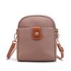 Bolso cruzado para teléfono móvil, venta al por mayor, de gran capacidad y doble capa, para mujer, bandolera pequeña, estilo crossbody, 2024