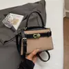 Bolso de Mano de Lujo a la Moda para Mujer, Bolso de Hombro Exquisito de Nicho Transfronterizo para el Trabajo, Bolso Cuadrado Pequeño Europeo y Americano, Bolso Cruzado de Moda para Mujer