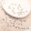 Acessórios DIY mais vendidos transfronteiriços para nail art, decorações de unha estrela de liga de estrela-do-mar, decorações de unha metálicas usáveis em formato de estrela pequena
