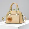 Bolsa de Mão Versátil com Pingente Floral Brilhante, Bolsa de Ombro para Uso Diário, Bolsa Transversal para Mulheres, Bolsas Transfronteiriças