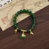 Popular Pulsera Dulce de Verano Verde para Mujer Diseño Ins Pulsera Pequeña Fresca de Mariposa Estudiante Mejor Amiga Regalo de Cumpleaños