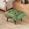 Taburete Pequeño de Lujo Ligero y de Gama Alta, Mesa de Centro para Sala de Estar, Taburete para Sofá, Taburete Bajo para el Hogar, Reposapiés, Taburete para Cambiar Zapatos, Piel de Puerta
