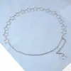 Moda de joyería transfronteriza europea y americana, capa única, combinación de múltiples estrellas, decoración simple, versátil para combinar con vestido, cadena para la cintura