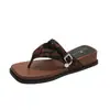 Novas Chinelas de Solado Grosso para Férias, Sandálias Plataforma de Verão Tendência para Mulheres, Estilo Praia 2026, Super Populares