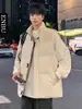Ropa para Hombre Enbu Otoño e Invierno Color Sólido Engrosado Cuello Alto Chaleco de Algodón Tendencia Deportiva para Hombre Chaleco sin Mangas para Pareja Chaqueta Transfronteriza