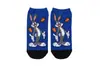Calcetines de cuatro estaciones de algodón europeo y americano, calcetines divertidos de Pato Donald y Mickey Mouse, calcetines de tobillo de moda para hombre y mujer, venta al por mayor, calcetines de tobillo transfronterizos
