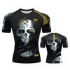 Camisas de boxe impressas de fábrica de secagem rápida ternos de luta que absorvem o suor podem ser impressos coletes esportivos masculinos e femininos plus size mangas curtas
