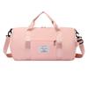 Bolsa Fitness de Grande Capacidade para Viagem de Negócios ao Ar Livre Pode Ser Colocada em Mala com Rodas Bolsa de Viagem com Logo Estampado com Compartimento para Sapatos Bolsa de Yoga