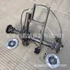 Accesorios para motocicleta de tres ruedas invertida modificada para ATV eje de coche de playa de cuatro ruedas transmisión con contraeje diferencial freno de disco doble eje trasero