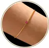 Aliexpress Comercio Exterior Estilo Europeo y Americano Pulsera de Piedra de Nacimiento de Diciembre para Uso Diario, Regalo para Cumpleaños de Mejor Amiga, Venta al por Mayor