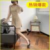 Versátil Remache Elegantes Zapatos Profesionales 2025 Nuevo Punta Afilada Boca Baja Stiletto Tacones Super Altos Negros Franceses para Mujer