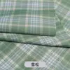Falda plisada de tela escocesa jk japonesa Ropa Tela para falda Hecho a mano diy Colorrectal Anillo para el cabello Hilado teñido Tela de poliéster Cabeza