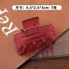 Aitong Accesorios PC Versión Coreana Ins Mini Pinza para el Cabello Simple y Suave Accesorio para el Cabello para Niñas Elegante Pinza para Flequillo Pasador Cuadrado