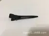 Fábrica de alta calidad, clip negro grueso y duro para natación, clip de horquilla única, clip de pico de pato negro, clip puntiagudo, accesorios para el cabello