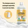 Shampoo e Líquido para Banho de Animais Personalizado para Gatos e Cachorros, Gel de Banho 2 em 1, Desodorizante, Antibacteriano, Repelente de Insetos Petwashshampoo