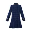 Uniforme Escolar Primaria y Secundaria Uniforme de Jardín Traje de Estudiante Primavera y Otoño Traje de Presentación para Estudiantes de Primaria Traje Estilo Británico para Niños traje Estilo Universitario