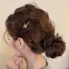 Pinza para el pelo de estampado de leopardo para mujer, estilo nuevo, para flequillo y cabellos sueltos, pinza lateral invisible estilo coreano, accesorio para el cabello