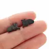 Pendientes de Acero Inoxidable con Dibujos de Animales Lindos Transfronterizos (Lobo, Perro, Gato, Cerdo, Koala, Tigre, Ardilla) con Diseños Únicos