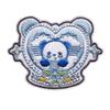 Todos os adesivos de pano bordados de sarja de poliéster toalha dos desenhos animados bordada Zhang Zi roupas chapéus decorativos autoadesivo bordado patch
