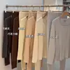 Conjunto de ropa interior térmica de seda y cachemira para otoño e invierno, cuello redondo, sin costuras, elástico, ajustado, top y pantalones térmicos para mujer, 3561