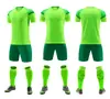 Nuevo conjunto de camiseta de fútbol de verano para partidos de fútbol, apto para adultos y niños, personalizable con números, camiseta de equipo de manga corta de secado rápido