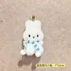 Bufanda Linda de Dibujos Animados Conejo Miffy Colgante Chirriante Juguete de Peluche de Conejo Colgante de Muñeca Colgante para Bolso de Mejor Amigo