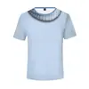 2024 Nuevos Productos Transfronterizos Equipo Secreto de la Mente Elementos de la Película 2 Camiseta Casual Holgada de Manga Corta con Cuello Falso Impresión 3D