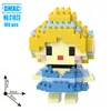 Figuras de Dibujos Animados Sanrio de Marvel Animation Transfronterizas, Bloques de Construcción Pequeños de Micropartículas Lego, Juguetes Educativos, Venta al por Mayor de Fabricantes