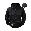Sudadera con capucha de trabajo europea para hombre de talla europea, top casual liso para hombre, ropa deportiva para hombre