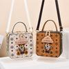 Bolsa de Teléfono Móvil de Moda para Mujer 2026 Nueva Versátil Bolso de Hombro Cruzado Bolso de Mano de Gama Alta Bolso Cuadrado Pequeño para Mujer
