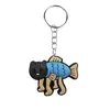 Llavero Transfronterizo Shanhaijing Colgante de Llave de Goma Suave de PVC Accesorios para Equipaje Colgante DIY Venta al por Mayor