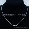 Colección Familiar Sanse Nueva Transfronteriza Collar Ys con Diamantes, Superficie Brillante, Nueva Versión a Juego con Etiqueta, Selección de Álbum, Venta al por Mayor con Descuento
