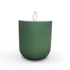 Venta al por mayor de fabricantes Tazas de cerámica para velas de aromaterapia Tazas para rellenar con cera DIY Adornos para portavelas Tazas de aromaterapia personalizadas