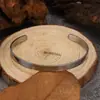 Pulsera Transfronteriza de Acero de Titanio, Pulsera de Acero Inoxidable Moderna y Sencilla, Pulsera Abierta en Forma de C que No se Desvanece, Joyería de Mano Versátil al por Mayor