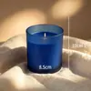 Velas aromáticas personalizadas sin humo para San Valentín, regalos de cumpleaños, vasos de vidrio esmerilado multicolor, fragancia para decoración del hogar