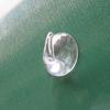 Hebilla de Uña Transparente Fuerte Sin Costuras Gancho de Plástico de Cristal Accesorios Hebilla de Pegar sin Tornillos Soporte Laminado
