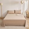 Jialiya Nuevo Tipo de Algodón Teñido en Hilo Algodón Lavado Juego de Sábanas Individuales y Fundas de Almohada Set de Tres Piezas Ropa de Cama Amigable con la Piel Venta al por Mayor