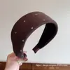 Diadema de estilo de cabello para la frente de caña alta 2026, versátil con dientes para un agarre antideslizante, diadema para lavarse la cara, colección de accesorios para el cabello para mujeres