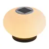 Lámpara de Cabeza Redonda para Columna, Lámpara Solar para Exteriores, Lámpara Impermeable para Pilar de Puerta Exterior de Villa de Jardín, Lámpara para Pilar de Valla de Patio de B&B