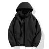 Jaqueta de casal para atividades ao ar livre, corta-vento e com retenção de calor, três em um, para outono e inverno, com forro de fleece, quente e versátil, com forro interno removível