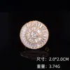 Novo Estilo Coreano Compacto Anti-Exposição Fivela Broche Alto Padrão Temperamento Rosa Broche Roupas Boca Fixador Acessórios Atacado