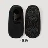 Calcetines de Yoga Profesionales para Mujer, Antideslizantes, sin Talón, de Caña Corta, sin Costuras, Calcetines Invisibles Tipo Mocasín con Correas Cruzadas para Danza y Pilates