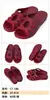 Pantuflas para Mujer, Sandalias Rojas, Elegantes Pantuflas Suaves de Suela Media con Tacón Medio para Madres de Mediana Edad y Mayores y Suegras, Pantuflas para el Hogar y el Baño Resistentes al Aceite
