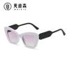 Gafas de Sol Ojo de Gato Gruesas de Patas Anchas para Hombres y Mujeres Jamie 22021 Transfronterizas Ins Personalizadas de Moda Ojo de Gato