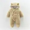 Envío Directo de Fábrica Body para Bebé Otoño e Invierno Engrosado con Algodón Ropa para Recién Nacidos Ropa de Algodón de Invierno Ropa para Salir Ropa para Abrazar