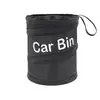 Cubo de Basura Multifuncional para Coche Cubo de Almacenamiento para Coche Cubo Espiral Cubo de Basura Plegable Cubo de Almacenamiento de Basura Monocapa
