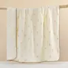 Manta de Frijol para Bebé, Manta de Confort para Primavera y Otoño, Manta de Verano para Niños, Colcha para Bebé Recién Nacido, Toalla de Baño para Bebé