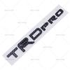 Adecuado para Toyota Tantu TRD PRO, pegatina para coche ABS, logotipo de coche galvanizado, logotipo trasero modificado tridimensional, pegatina para carrocería de coche