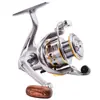 Carretilha de Pesca de Metal Completo Carretilha de Arremesso Carretilha de Pesca de Mar Equipamento de Pesca